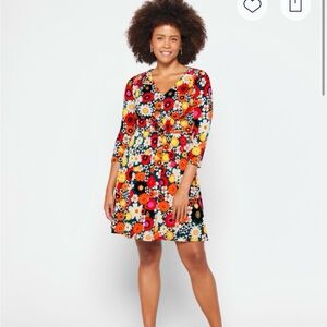 Maggy London Nikola 3/4 sleeve Knit dress